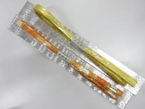 未使用品　正絹　佐賀錦帯締め　2本セット